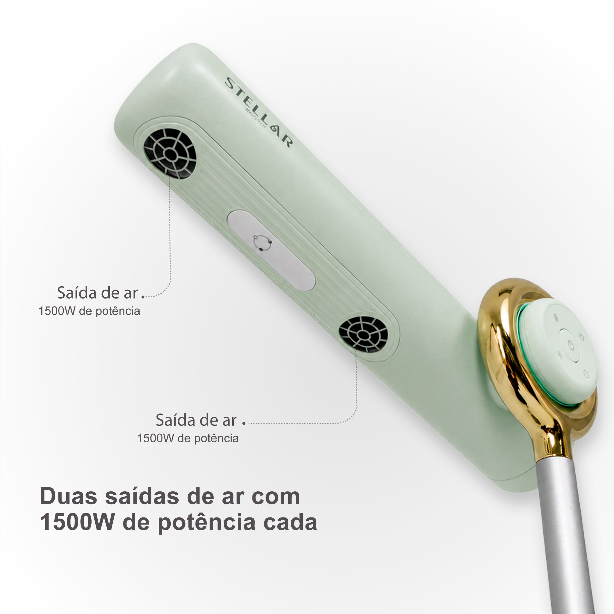 Secador Stellar Verde