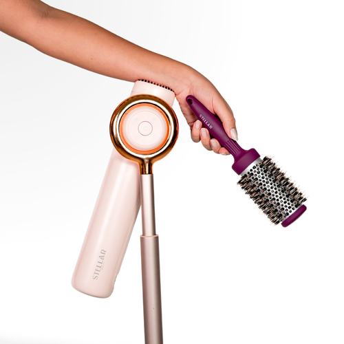 Kit Stellar com secador de cabelo mãos livres e Escova Plumé Ultraleve