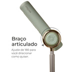 Braço articulado do Secador Stellar Verde com ajuste de 180 graus